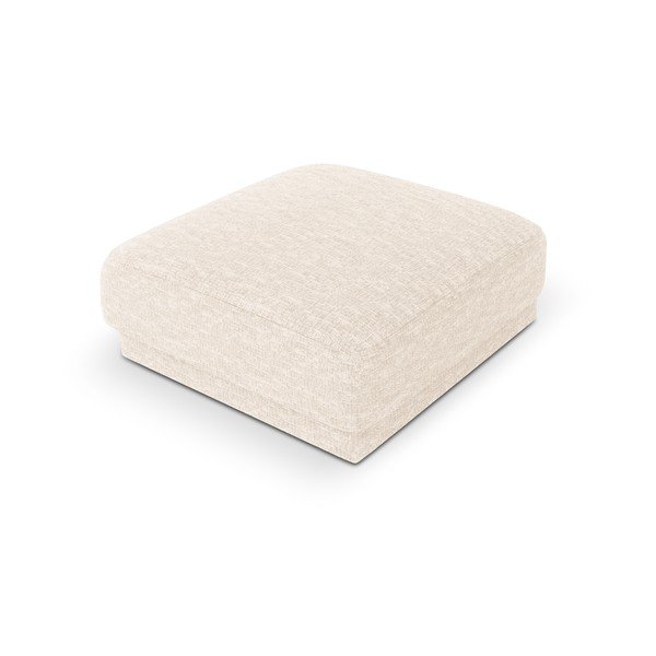 Krémový taburet Miley  – Micadoni Home-image-4