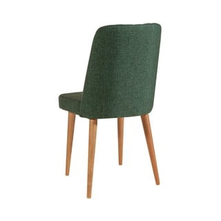 Zelená sametová jídelní židle Stormi Sandalye – Kalune Design