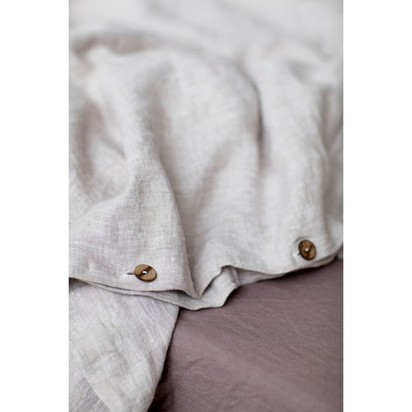 Přírodní lněný povlak na peřinu Linen Tales, 140 x 200 cm-image-1