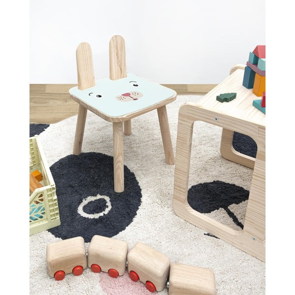 Dětská židle z masivní borovice Little Nice Things Bunny-image-1