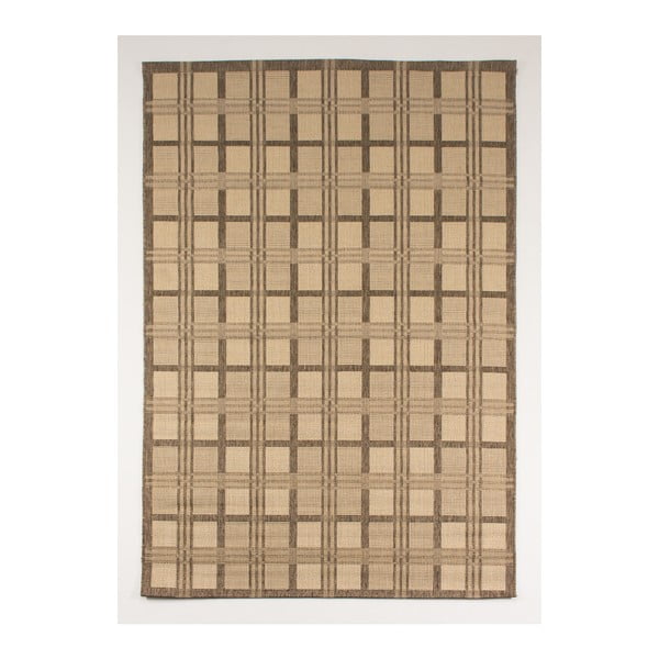 Béžový koberec vhodný do exteriéru Casa Sisal Cori, 170 x 110 cm