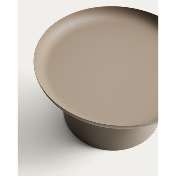 Kovový kulatý zahradní konferenční stolek ø 70 cm Arcola – Kave Home-image-3