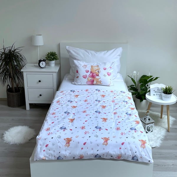 Bavlněné dětské povlečení do postýlky 100x135 cm Winnie the Pooh – Jerry Fabrics-image-2