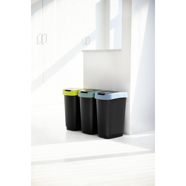 Odpadkový koš z recyklovaného plastu 25 l Twist - Rotho-image-1