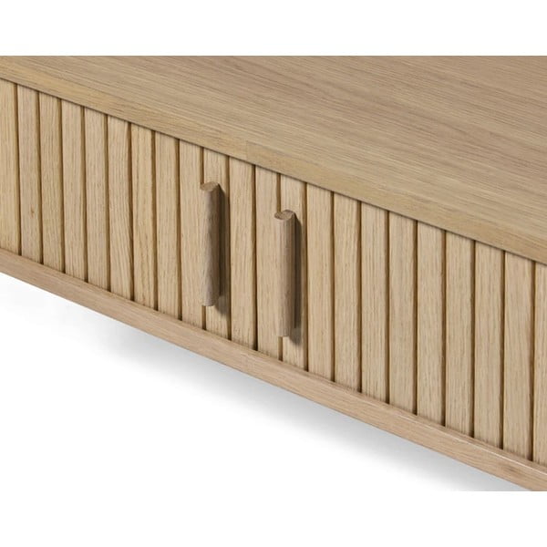 Konferenční stolek v dekoru dubu v přírodní barvě 60x120 cm Meta – Unique Furniture-image-4