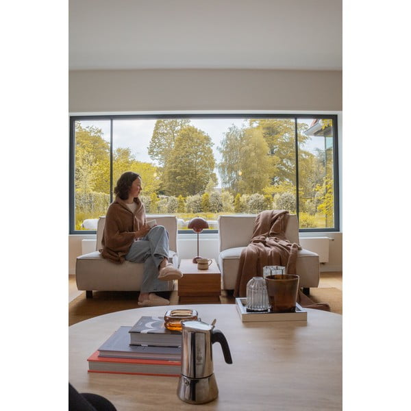 Hnědá deka z mikroplyše 150x200 cm Tomo – Tiseco Home Studio-image-3