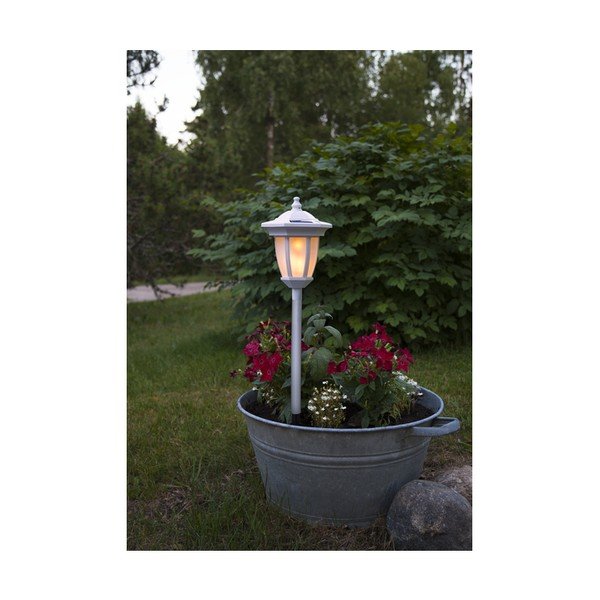 Bílé venkovní solární LED svítidlo Star Trading Flame-image-4