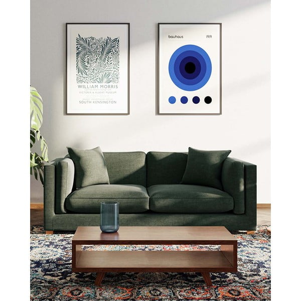 Zelená pohovka 235 cm Pomo – Ame Yens-image-3