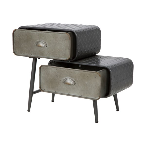 Skříňka se 2 zásuvkami Mauro Ferretti Iron School-image-3