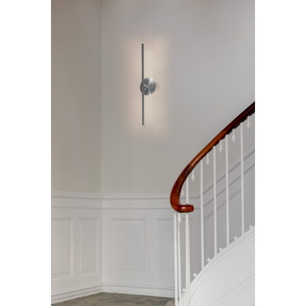 Kovové LED stmívatelné nástěnné svítidlo ve stříbrné barvě Omni Wall – UMAGE-image-1