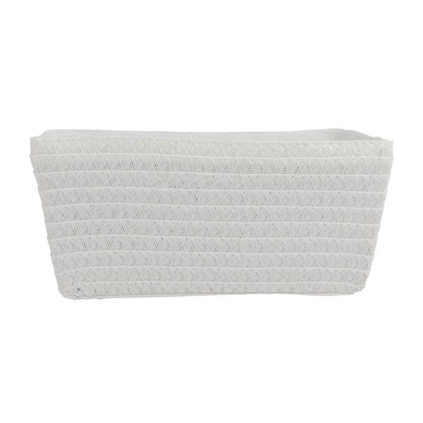 Bílý košík Wenko Chromo, šířka 28 cm-image-1