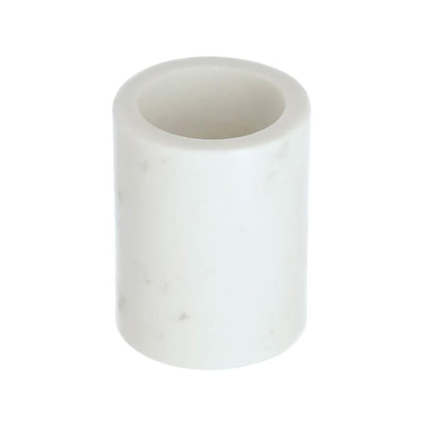 Bílý mramorový kelímek na zubní kartáčky Elenei – Kave Home