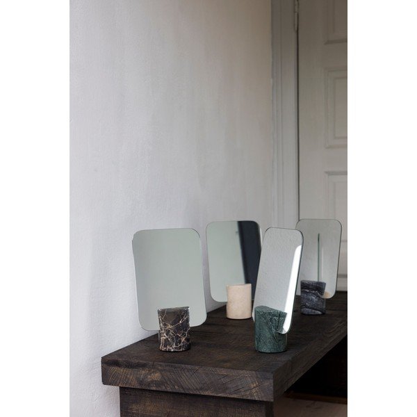 Kosmetické zrcadlo 18x30 cm Travertine – Mette Ditmer Denmark-image-3