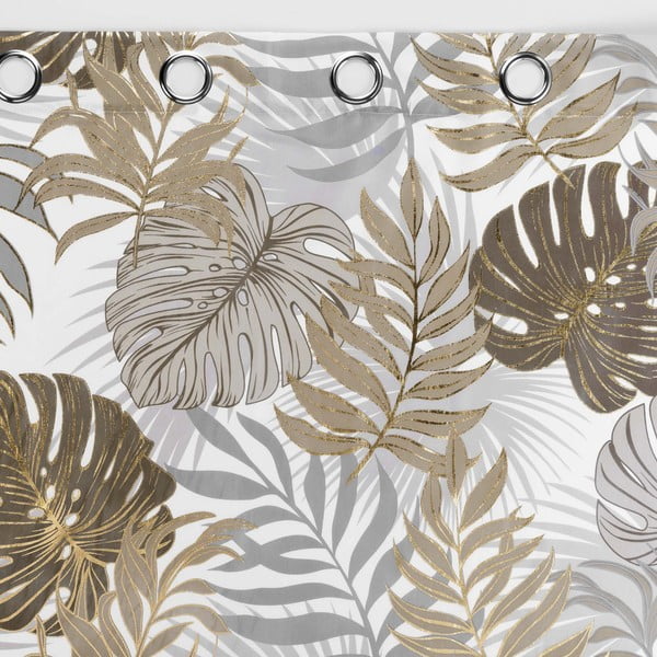 Závěs v béžové a zlaté barvě 140x280 cm Mogador – douceur d'intérieur-image-3