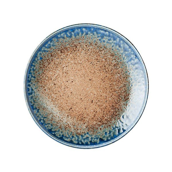 Béžovo-modrý keramický talíř MIJ Earth & Sky, ø 25 cm