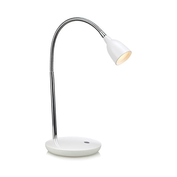 Bílá LED stolní lampa (výška 41,5 cm) Tulip – Markslöjd