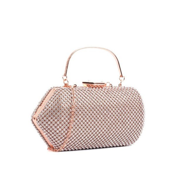 Psaníčko s kamínky zlaté barvy Isabella Rhea-image-3