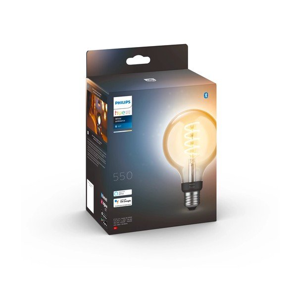Filamentová smart žárovka E27, 7 W White ambiance – Philips Hue-image-3
