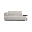 Šedobéžová modulární pohovka 220 cm Compo – Kave Home