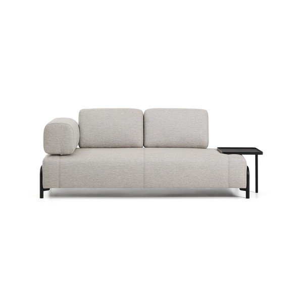 Šedobéžová modulární pohovka 220 cm Compo – Kave Home