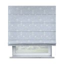 Modrošedá dětská roleta 170x130 cm Magic - Yellow Tipi