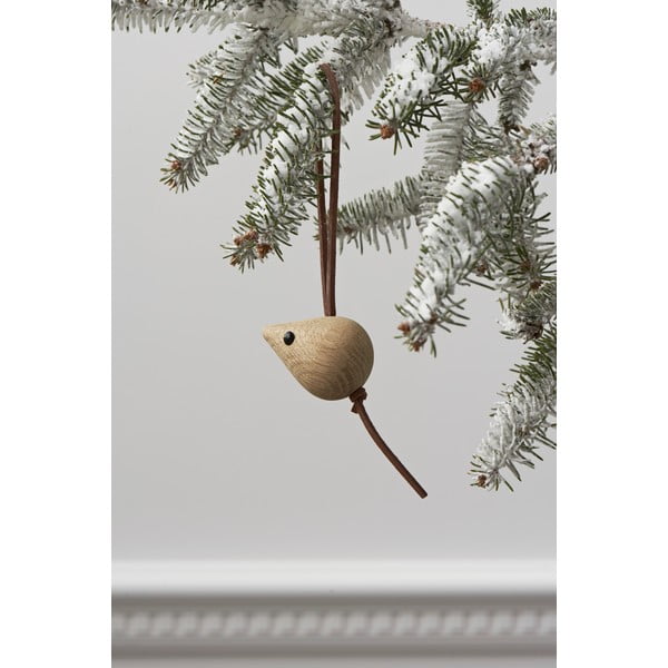 Dřevěná závěsná vánoční dekorace Kähler Design Nordic Tales-image-2