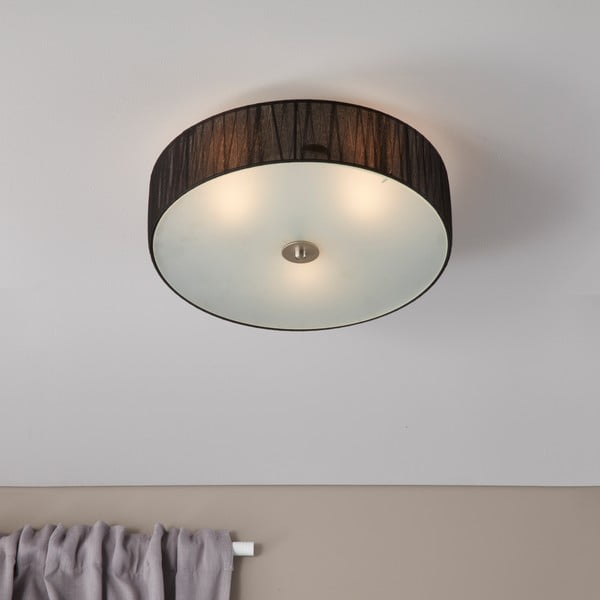 Černé stropní svítidlo Markslöjd Byske, ⌀ 40 cm-image-1