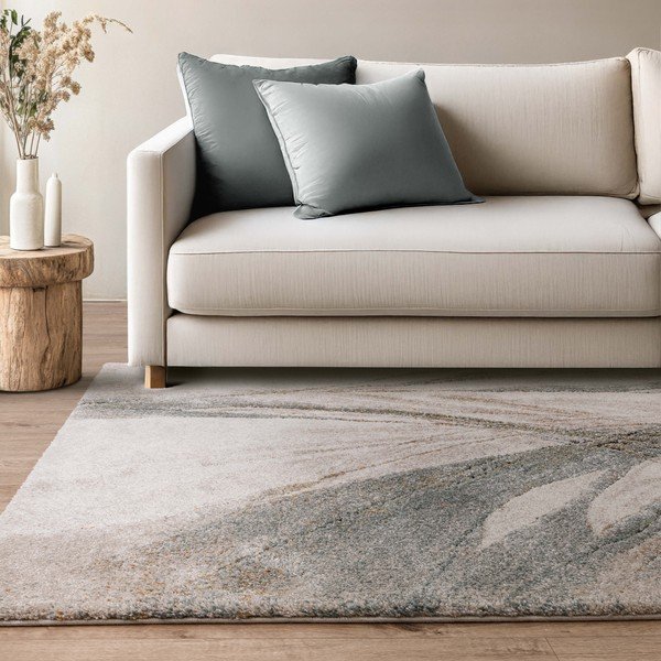 Modrý/krémový koberec 200x290 cm Mirage Illusion – Asiatic Carpets-image-1