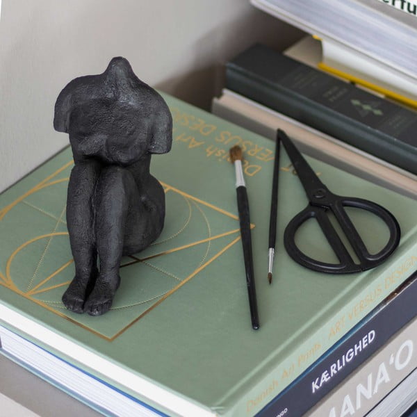 Soška z polyresinu (výška 14 cm) Sitting Woman – Mette Ditmer Denmark-image-1