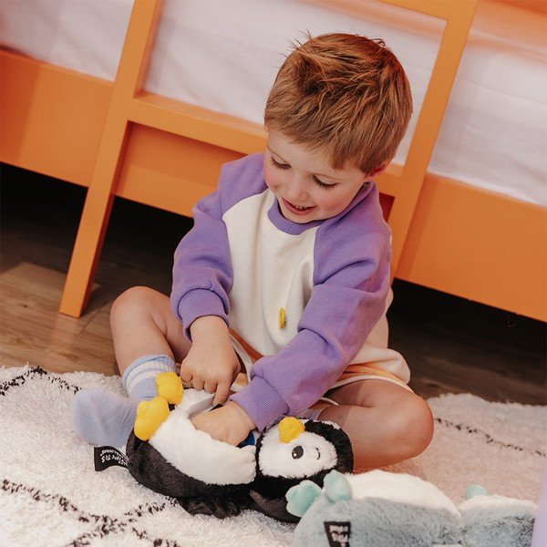 Plyšové hračky v sadě 2 ks Ptipotos Iglou – Les Deglingos-image-1