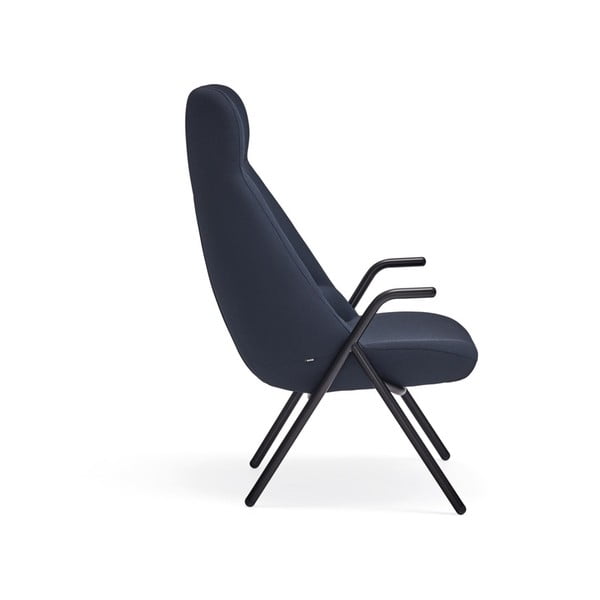 Tmavě modré křeslo Teulat Dins, výška 114 cm-image-3