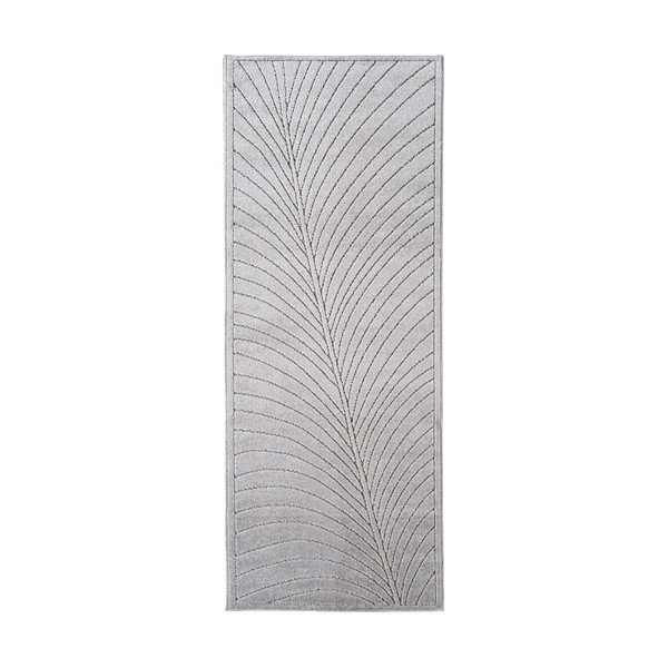 Vnitřní a venkovní běhoun ve stříbrné barvě 80x250 cm Nova 1204 – Ayyildiz Carpets