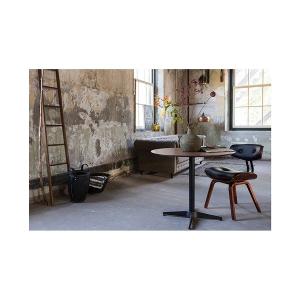 Stůl s černou ocelovou konstrukcí Dutchbone, ⌀ 75 cm-image-4