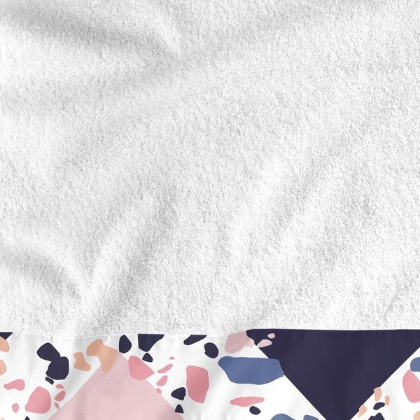 Sada 2 bavlněných ručníků Blanc Terrazzo-image-1