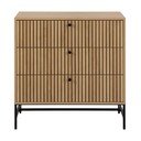Komoda v dekoru dubu v přírodní barvě 81x80x40 cm Albany  – Actona