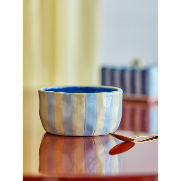 Žluté/modré keramické misky v sadě 4 ks 300 ml Phoenix – Bloomingville-image-2