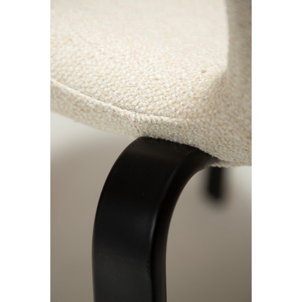 Krémová čalouněná jídelní židle Heap – DAN-FORM Denmark-image-4