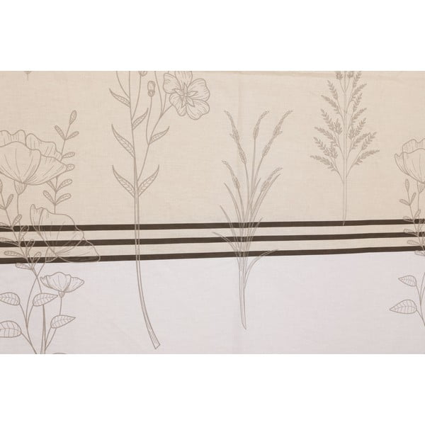 Béžové bavlněné povlečení na jednolůžko 140x200 cm Pine – Mijolnir-image-3