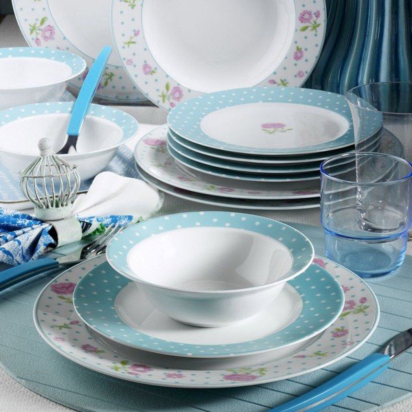 24dílná sada porcelánového nádobí Kutahya Makala-image-1