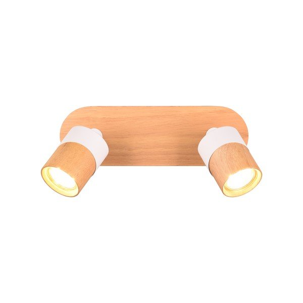 Bílo-hnědé stropní svítidlo ø 6 cm Aruni – Trio-image-1