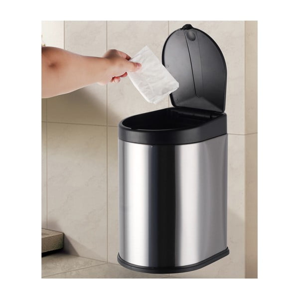 Dotykový koš Steel Function Dustbin, 6 l-image-2