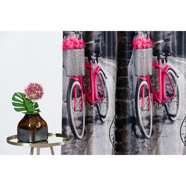 Šedý závěs 140x245 cm Mercato – Mendola Fabrics-image-1