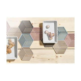 Silikonová podložka pod hrnec 24x14 cm Hexagon - Zone