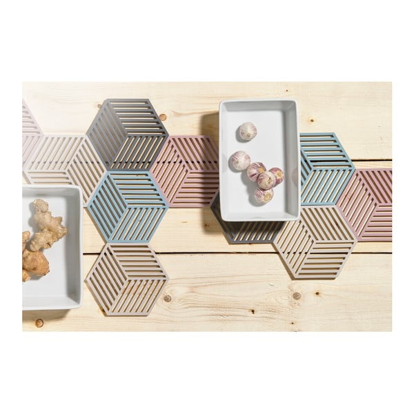 Silikonová podložka pod hrnec 24x14 cm Hexagon - Zone-image-1