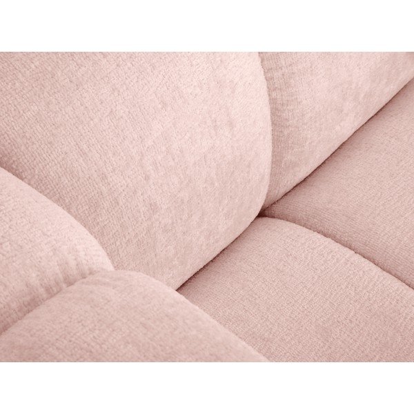 Růžová pohovka 228 cm Lupine – Micadoni Home-image-1