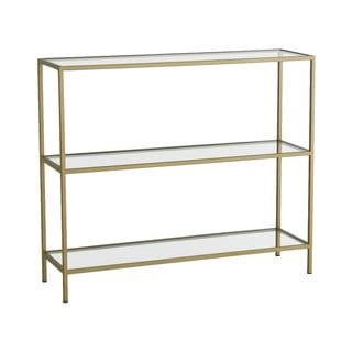 Kovový regál ve zlatém dekoru Neostill Gold, výška 100 cm