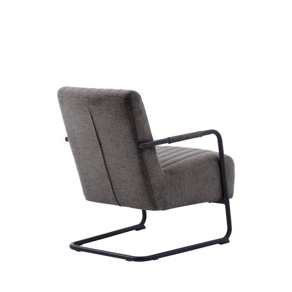 Tmavě šedé křeslo Trout – Unique Furniture-image-4