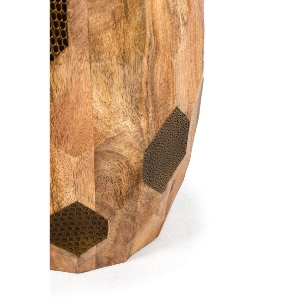 Kulatý odkládací stolek z mangového dřeva ø 29 cm Fabia – MOME-image-2