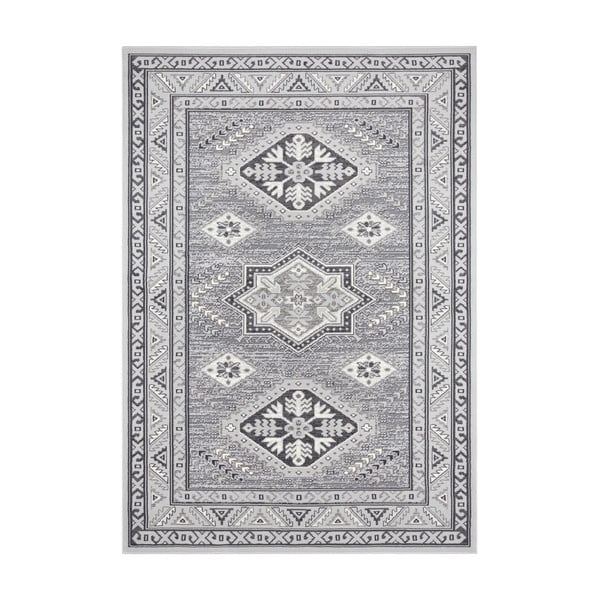 Světle šedý koberec Nouristan Saricha Belutsch, 120 x 170 cm