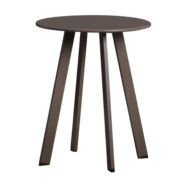 Kovový kulatý zahradní stolek ø 40 cm Fer – WOOOD